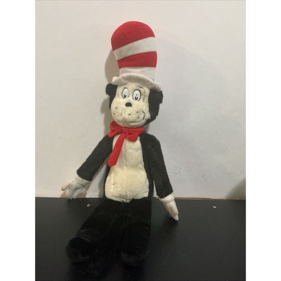 Universal Studios Other - Universal Studios Dr Seuss 21" Cat in the Hat Plush 1998 Stains
